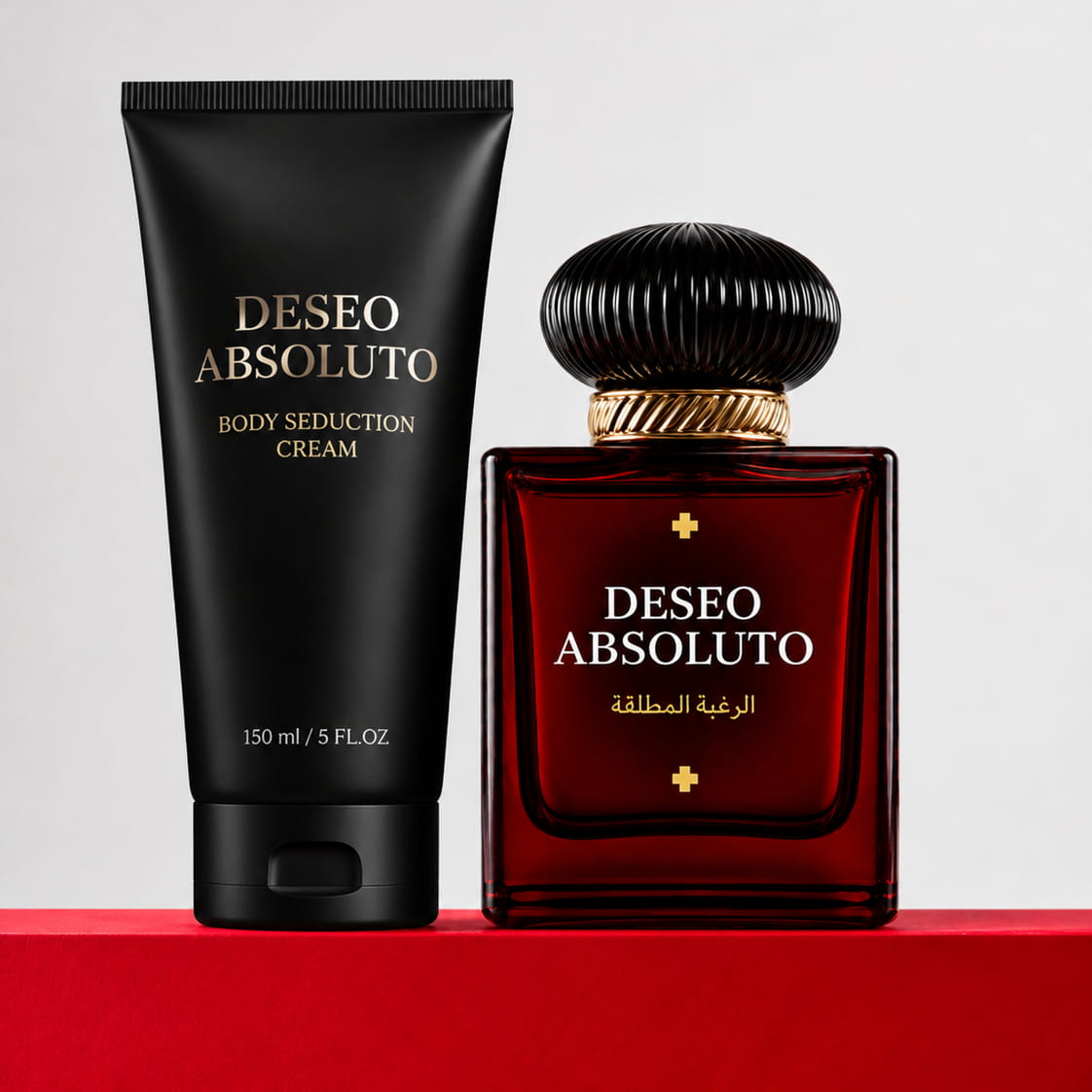 Pack: 1x Deseo Absoluto + 1X Crema Corporal Seduction Deseo Absoluto