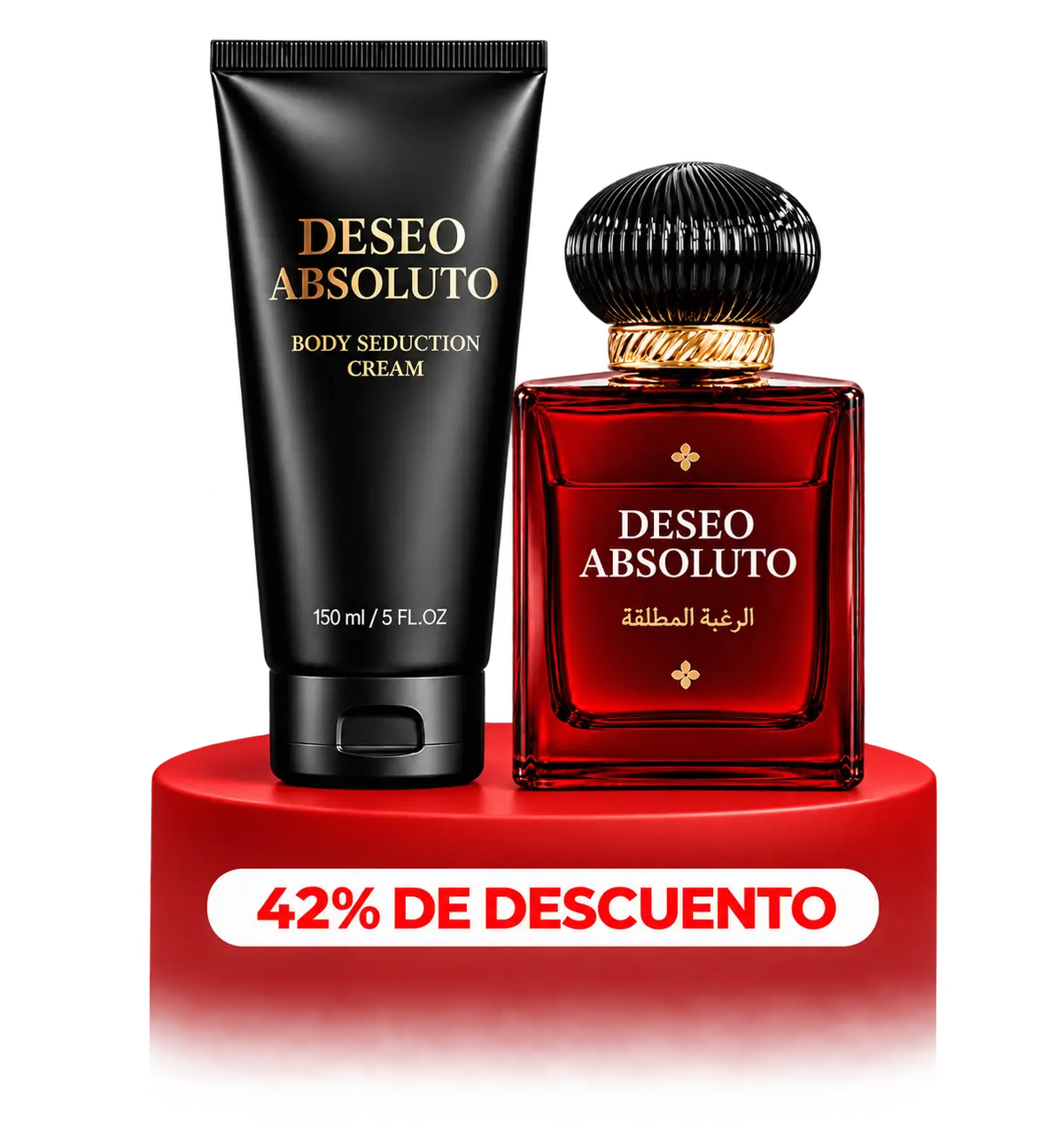 Pack: 1x Deseo Absoluto +1X Crema Corporal Seduction
